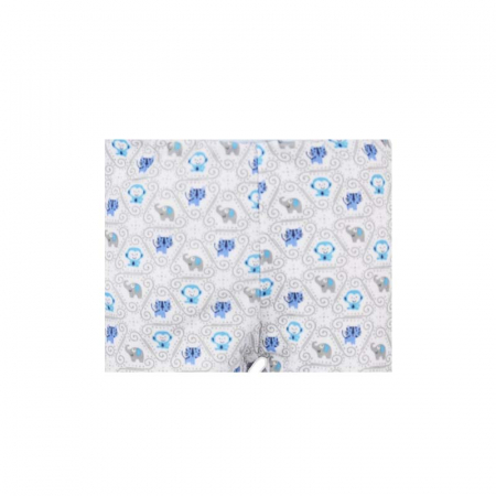 Pantaloni cu botosei pentru baieti Koala Dzungla 05-369A-74, Albastru [2]