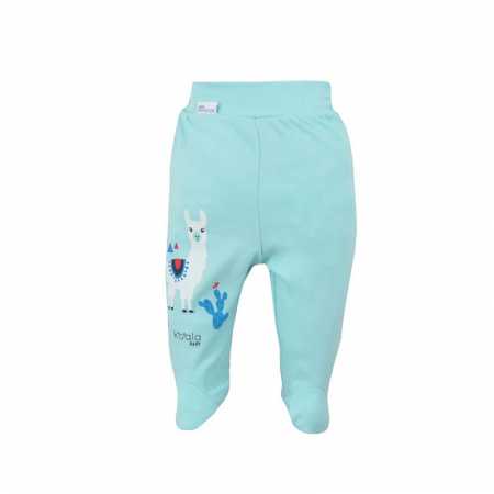 Pantaloni cu botosei - Pantaloni cu botosei pentru baieti Koala Happy Baby 07-506T-68-cm, Turcoaz