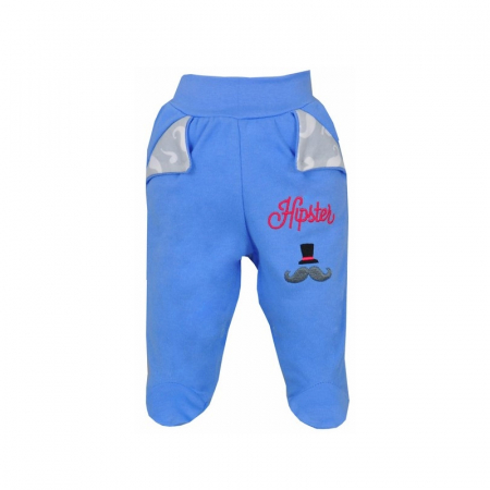 Bluze cu maneci lungi - Pantaloni cu botosei pentru baieti Koala Hipster 04-944A-74-cm, Albastru