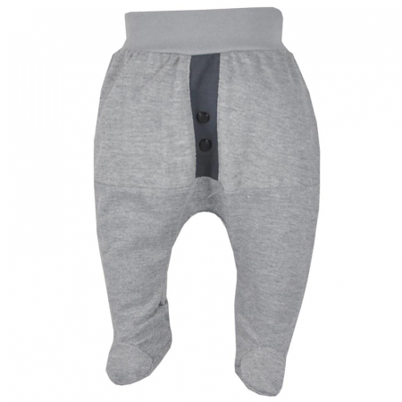 Pantaloni cu botosei - Pantaloni cu botosei pentru baieti Koala Kzarny Kot 07-872-62-cm, Gri