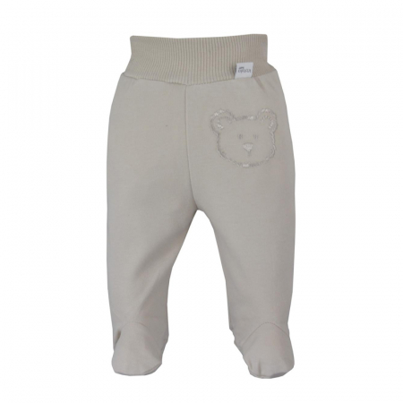 Pantaloni cu botosei - Pantaloni cu botosei pentru copii Koala Mis 09-436, Bej