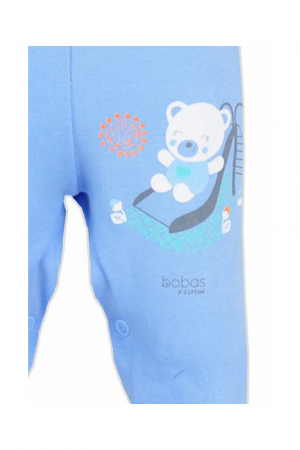 Pantaloni cu botosei pentru baieti Koala Plac Zabaw 3634-AL-68, Albastru [1]