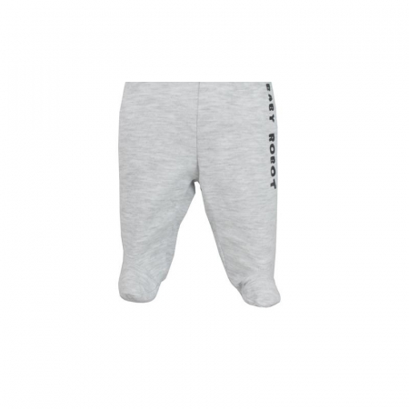 Pantaloni cu botosei pentru baieti Koala Robot 07-208-68-cm, Gri [1]