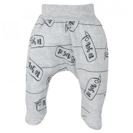 Pantaloni cu botosei - Pantaloni cu botosei pentru baieti Koala To You 08-186-68-cm, Gri