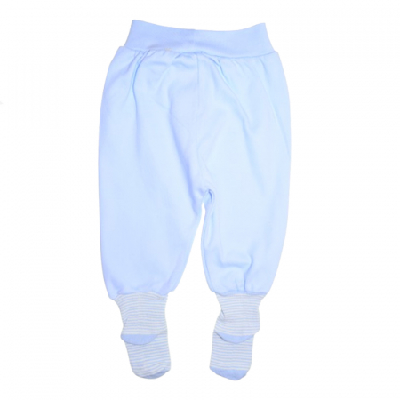 Pantaloni cu botosei pentru baieti Mini Junior 402-A, Albastru [1]