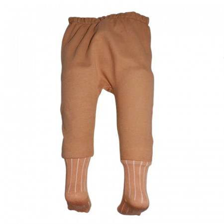 Pantaloni cu botosei pentru baieti Mini Junior PNT-MJ7, Maro [2]
