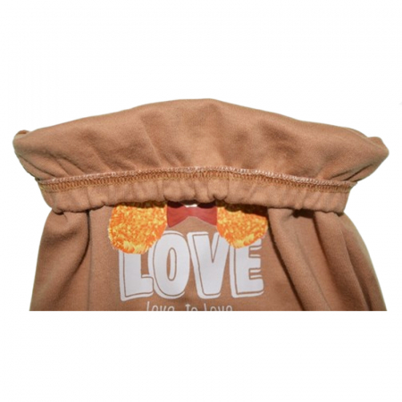 Pantaloni cu botosei pentru baieti Mini Junior PNT-MJ7, Maro [3]