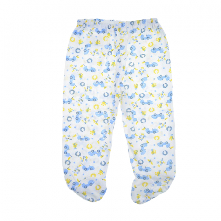 Îmbrăcăminte băieți - Pantaloni cu botosei pentru baieti Pifou PBP02-62-cm, Multicolor