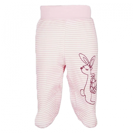 Pantaloni cu botosei - Pantaloni cu botosei pentru fete Koala Miasteczko 3792, Roz