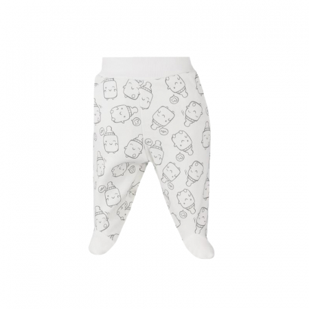 Pantaloni cu botosei - Pantaloni cu botosei pentru copii Koala Butelki 06-698C-68-cm, Crem