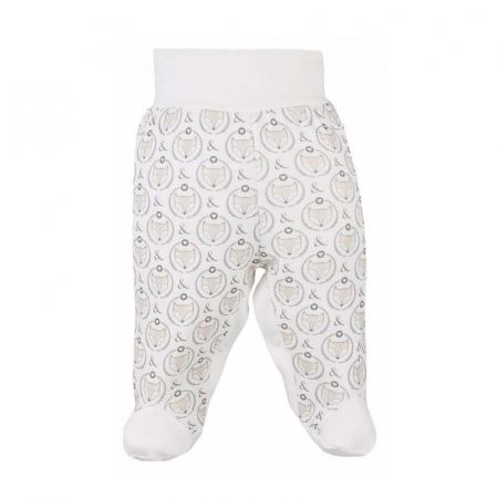 Pantaloni cu botosei - Pantaloni cu botosei pentru copii Koala Lisek 3875-C-62-cm, Crem