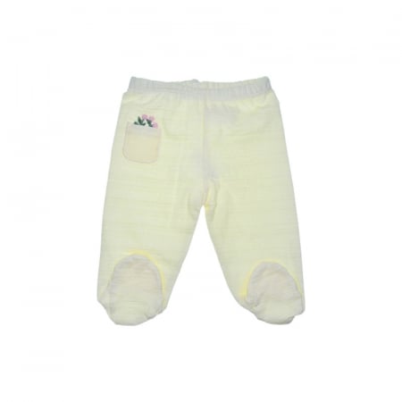 Pantaloni cu botosei - Pantaloni cu botosei pentru bebelusi, Mini Junior PCB-MJ-2C, Crem