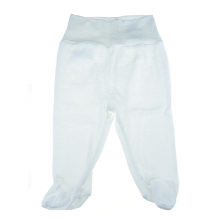 Pantaloni cu botosei - Pantaloni cu botosei pentru copii Pifou PCBP9-A-50, Alb
