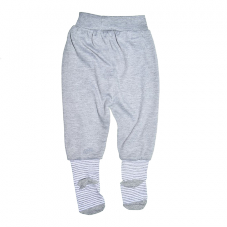 Pantaloni cu botosei pentru copii Mini Junior 402-G, Gri [1]
