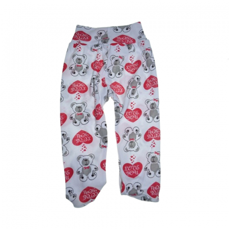 Pantaloni cu botosei pentru copii Mini Junior PNT-MJ13, Rosu [1]