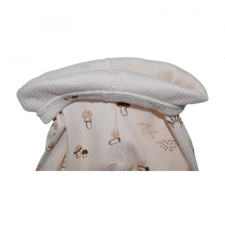 Pantaloni cu botosei pentru copii Mini Junior PNT-MJ4, Crem [2]