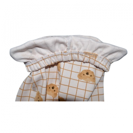 Pantaloni cu botosei pentru copii Mini Junior PNT-MJ9, Crem [2]