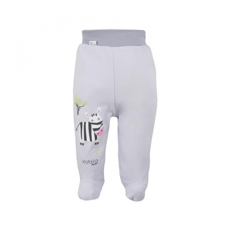 Pantaloni cu botosei - Pantaloni cu botosei pentru fete Koala Happy Baby 07-506G1-68-cm, Gri