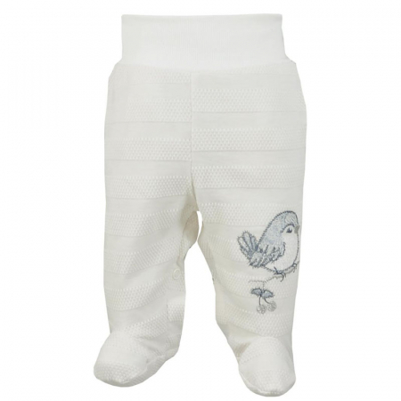 Pantaloni cu botosei - Pantaloni cu botosei pentru fete Koala Sikorka 08-316, Crem