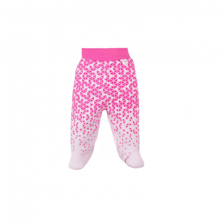 Pantaloni cu botosei - Pantaloni cu botosei pentru fete Koala Kiss Me 06-035R_80 cm, Roz