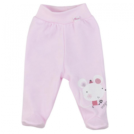 Pantaloni cu botosei - Pantaloni cu botosei pentru fete Koala Tasmania 08-637R-62-cm, Roz