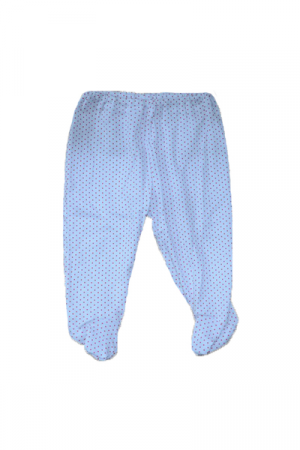 Pantaloni cu botosei - Pantaloni cu botosei pentru fete Pifou PB-06RO-62-cm, Alb