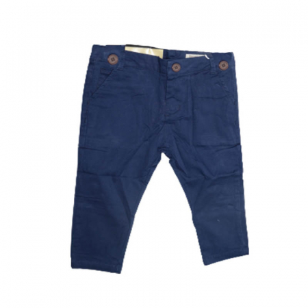 Pantaloni - Pantaloni cu bretele pentru baieti Vitamins Baby PTL-09, Bleumarin