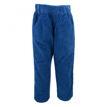 Pantaloni - Pantaloni de catifea pentru baieti GT 2789-98-cm, Albastru