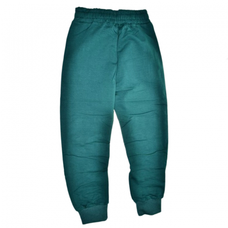 Pantaloni din bumbac pentru baieti Happy House WB-3375-V, Verde [2]