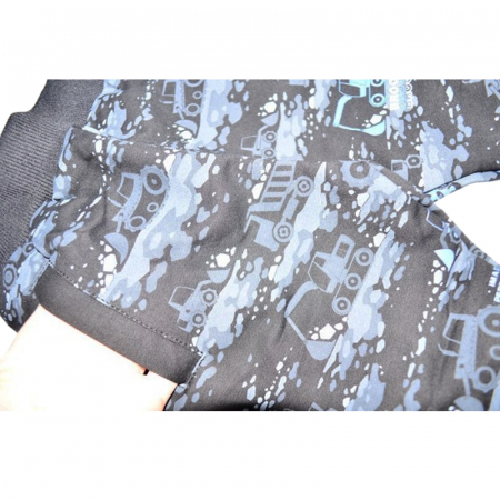 Pantaloni din bumbac pentru baieti Happy House WB-3466-N, Negru [1]
