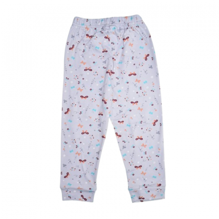 Pantaloni din bumbac, pentru fete, Mini Junior 7127G, Gri [1]