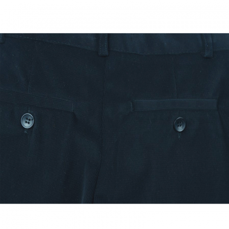 Pantaloni eleganti de catifea pentru baieti LA KIDS 1498N1-146-cm, Negru [3]