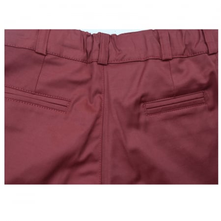 Pantaloni eleganti pentru baieti Jankes JNK1-128, Visiniu [2]