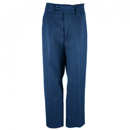 Pantaloni - Pantaloni eleganti pentru baieti LA Kids 1050B-116-cm, Bleumarin