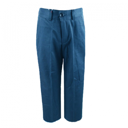 Pantaloni - Pantaloni eleganti pentru baieti LA Kids 1209-B-92-cm, Bleumarin