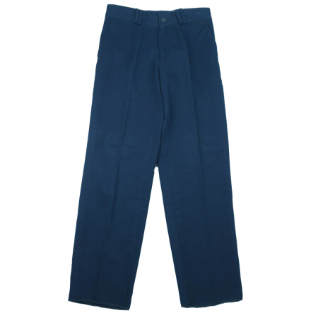 Pantaloni - Pantaloni eleganti pentru baieti LA KIDS 1417B-122-cm, Bleumarin