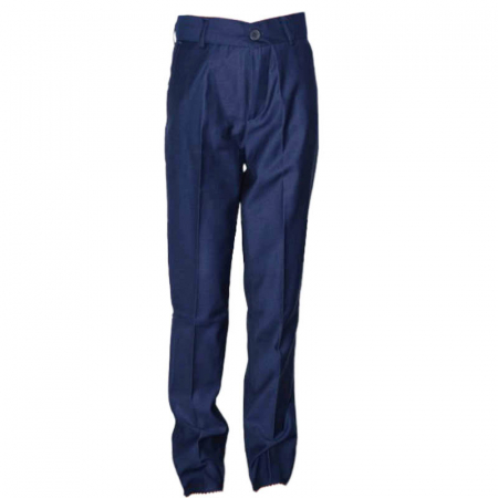 Pantaloni - Pantaloni eleganti pentru baieti Looks Kids 1478, Bleumarin