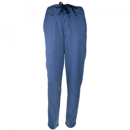 Pantaloni - Pantaloni eleganti pentru baieti Looks Kids A1697, Albastru