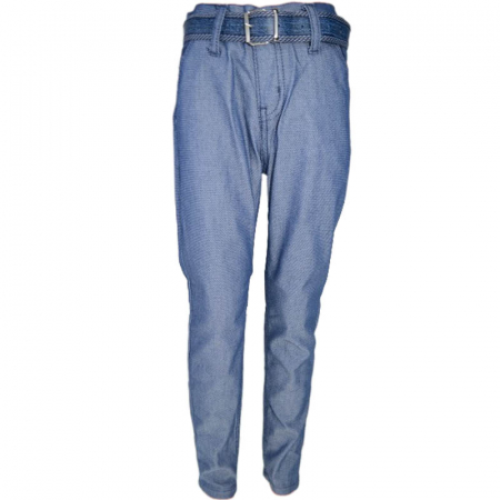 Pantaloni - Pantaloni eleganti pentru baieti Looks Kids A1721, Albastru