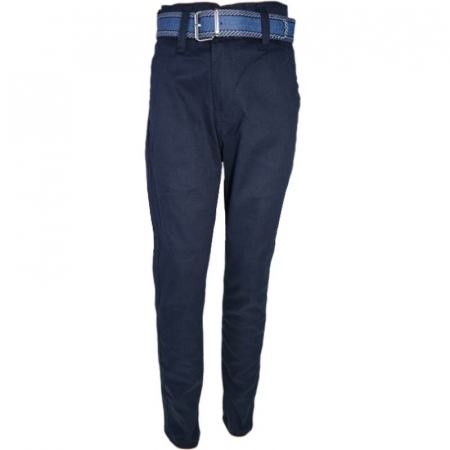 Pantaloni - Pantaloni eleganti pentru baieti Looks Kids B1711, Bleumarin