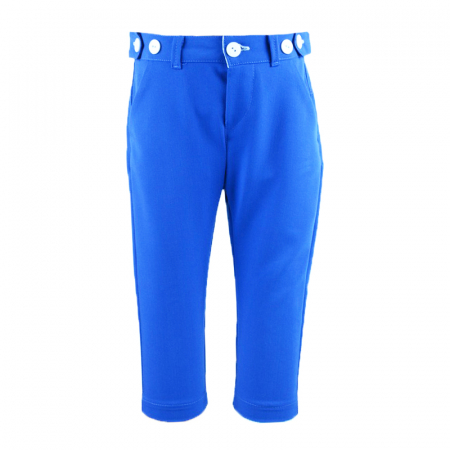 Pantaloni - Pantaloni eleganti pentru baieti SZAFA PESK1-AL1-92-cm, Albastru