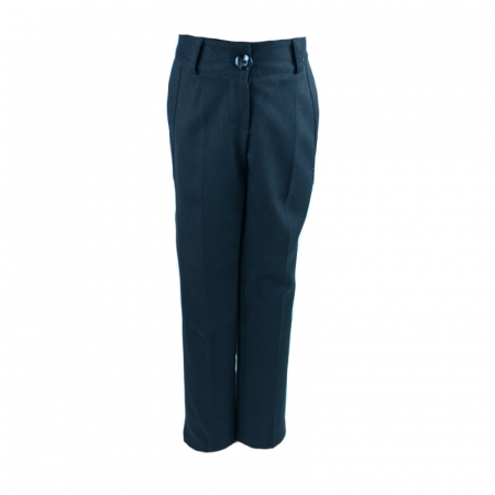 Pantaloni si colanti fete - Pantaloni eleganti pentru fete Mikrus MKRS1-140-cm, Negru