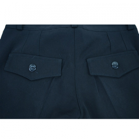 Pantaloni eleganti pentru fete Mikrus MKRS4-128-cm, Negru [2]