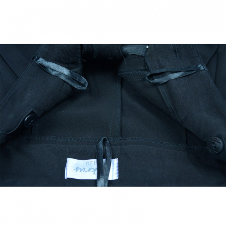Pantaloni eleganti pentru fete Mikrus MKRS4-128-cm, Negru [1]