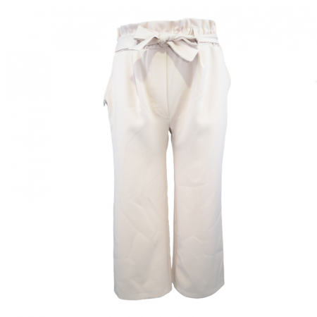 Pantaloni eleganti pentru fete Mini Junior IGM-5, Crem [4]