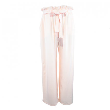 Îmbrăcăminte fete - Pantaloni eleganti pentru fete Mini Junior IGM-5, Crem