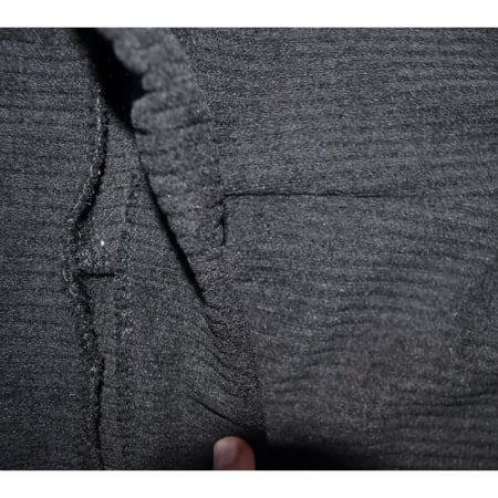 Pantaloni eleganti evazati din catifea pentru fete New Collection C091223-N, Negru [2]