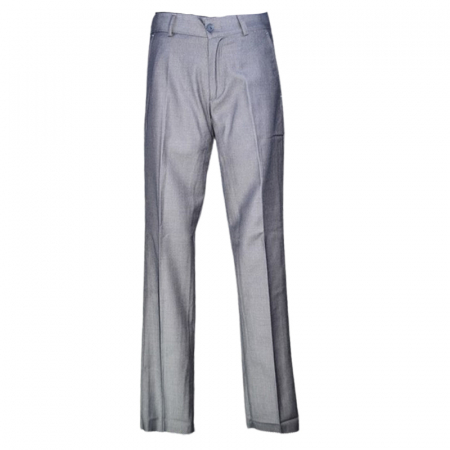 Pantaloni - Pantaloni eleganti, Slim Fit pentru baieti, La Kids 1778G, Gri