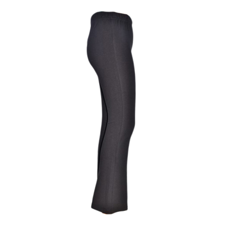 Pantaloni evazati, usor imblaniti, pentru fete, Atut P2310N-98, Negru [1]