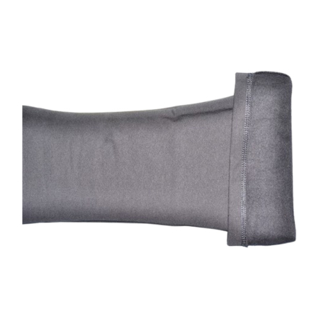 Pantaloni evazati, usor imblaniti, pentru fete, Atut P2310N-98, Negru [3]